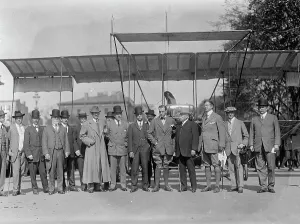 Jodhpurs Prints: Grahame-White Flights, 1910. Creator: Harris & Ewing