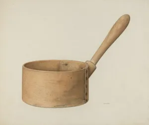 Wafer Iron Prints: Grain Scoop, c. 1941. Creator: Isidore Danziger