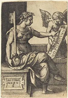 Pencz Georg Prints: Grammar. Creator: Georg Pencz
