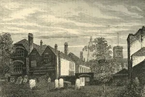 Grammar School Prints: The Grammar School of St. Olaves, 1810, (c1878). Creator: Unknown