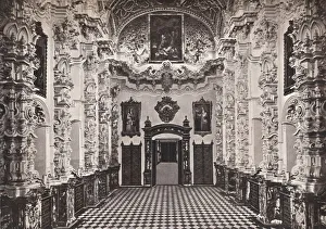 Penrose Prints: Granada. Interior of the Cartuja