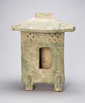 Grave Goods Collection: Granary (Cang), Eastern Han dynasty (A.D. 25-220). Creator: Unknown
