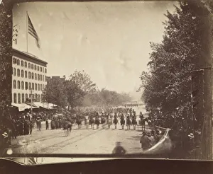 District Of Columbia Prints: [Grand Army Review, Washington, D. C. ], May 1865. Creator: Alexander Gardner