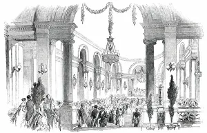 Presidents Prints: Grand Ball at Caen, 1850. Creator: Unknown