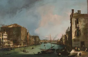 Canaletto 1697 1768 Prints: The Grand Canal in Venice, 1723. Artist: Canaletto (1697-1768)