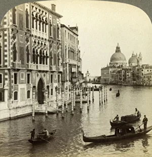 The Grand Canal, Venice, Italy. Artist: Underwood & Underwood