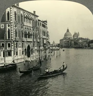 Chiesa Doro Prints: The Grand Canal, Venice, Italy, c1930s. Creator: Unknown