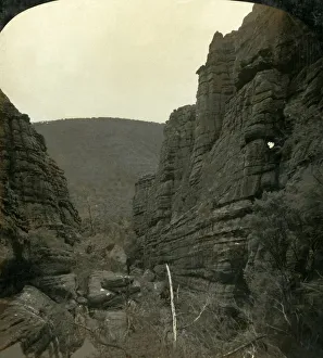 The Grand Canon [sic], Grampians, Victoria, Australia, 1908. Creator: George Rose