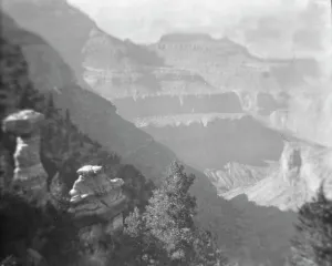 Arizona Prints: Grand Canyon, Arizona, between 1899 and 1928. Creator: Arnold Genthe