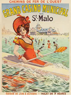 Swimming Costume Gallery: Grand Casino Municipal de St. Malo, 1890s