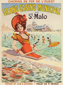 Bathing Suit Gallery: Grand Casino Municipal de St. Malo, 1890s