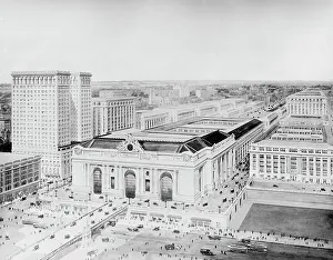 Rail Road Prints: Grand Central Terminal, New York, between 1910 and 1920. Creator: Unknown