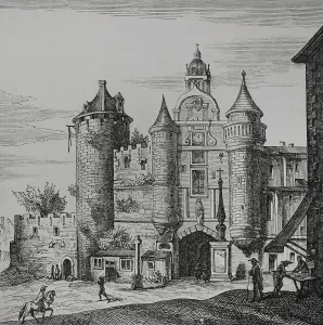 Martin Prints: The Grand Chatelet, Paris, France, 1655, (1878). Creator: Unknown