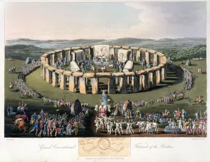 Havell Prints: Grand Conventional Festival of the Britons, 1815. Artist: Robert Havell
