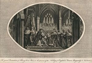 Charles Alfred Ashburton Gallery: The grand coronation of Henry VI of England in Paris, 1431 (1793)
