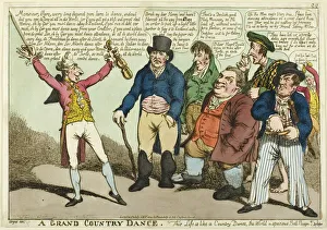 Argus Prints: A Grand Country Dance, 1805. Creator: Charles Williams