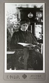 Elisabeth Of Hesse And By Rhine Gallery: Grand Duchess Elizabeth Fyodorovna of Russia, 1910s. Artist: Karl August Fischer