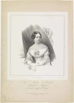 Grand Duchess Elizabeth Mikhailovna of Russia (1826-1845), Duchess of Nassau, ca 1844-1850