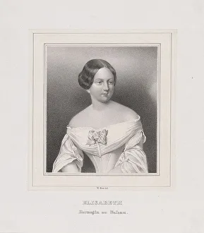 Grand Duchess Elizabeth Mikhailovna of Russia (1826-1845), Duchess of Nassau, ca 1844-1850