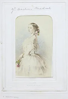 And Xc9 Prints: Grand Duchess Michael, 1860-69. Creator: Emile Desmaisons