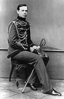 Archive Photos Collection: Grand Duke Alexander Alexandrovich of Russia, c1860-c1862