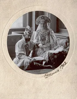 Grand Duchess Prints: Grand Duke Alexander Mikhailovich and Grand Duchess Xenia Alexandrovna of Russia