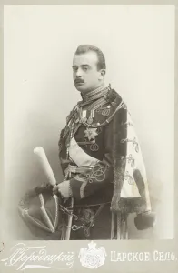 Silver Gelatin Photography Collection: Grand Duke Boris Vladimirovich of Russia (1877-1943), c. 1900. Creator: Photo studio L
