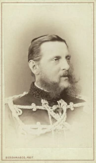 Tsar Nicholas I Collection: Grand Duke Konstantin Nicolaevich, head-and-shoulders portrait, facing right