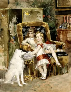 Grand Duke Michael Alexandrovich of Russia (1878-1918) and Grand Duchess... (1875-1960)