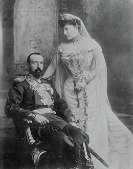 Grand Duke Michael & Countess Torbay [i.e. Torbey], 1913. Creator: Bain News Service