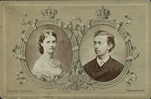 Grand Duke Nicholas Alexandrovich of Russia (1843-1865) and Princess Dagmar of Denmark