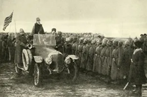 Grand Duke Nikolai congratulates Russian troops...Erzerum, Turkey, First World War, 1916, (c1920) Grand Duke Nikolai congratulates Russian troops...Erzerum, Turkey, First World War, 1916, (c1920)