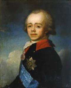 Grand Duke Pavel Petrovich of Russia, late 18th century. Artist: Jean Louis Voille Grand Duke Pavel Petrovich of Russia, late 18th century. Artist: Jean Louis Voille