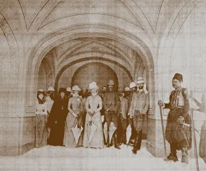Grand Duke Sergei Alexandrovich and Grand Duchess Elizabeth Fyodorovna at the Russian Grand Duke Sergei Alexandrovich and Grand Duchess Elizabeth Fyodorovna at the Russian