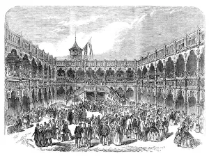 Restoration Prints: Grand Festival of the Municipality and Royal Academy of Antwerp: restoration of the Old Bourse