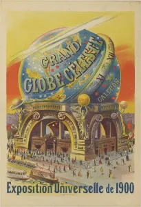 1900 Paris Exposition Prints: Grand Globe celeste. Exposition uni-verselle de 1900, 1900. Creator: Anonymous