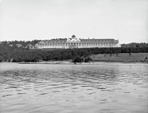 Hospitality Prints: Grand Hotel, Mackinac Island, Mich. between 1900 and 1906. Creator: Unknown