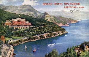 Images Dated 9th April 2009: Grand Hotel Splendide, Portofino, Italy, 20th century