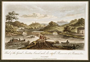 Grand Junction Canal, Braunston, Northamptonshire, 1819. Artist: John Hassell