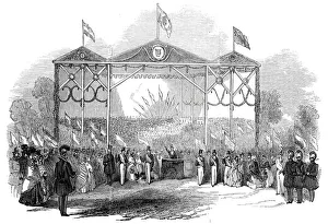 Choir Collection: Grand Musical Festival, at Gotha, 1845. Creator: Unknown