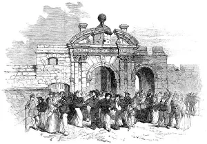 On Leave Prints: The Grand Naval Review, at Spithead: James Gate