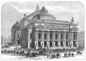 Opera De Paris Prints: The Grand Opera House, Paris, 1871. Creator: Unknown