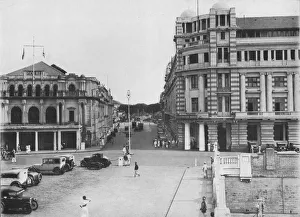 The Grand Oriental Hotel and P. & O. Building, Ceylon, c1890, (1910). Artist: Alfred William Amandus Plate
