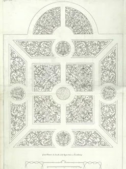 Grand Parterre du Jardin de la Royne mere a Luxembourg, in Traité du Jardinage selon les R..., 1638 Grand Parterre du Jardin de la Royne mere a Luxembourg, in Traité du Jardinage selon les R..., 1638
