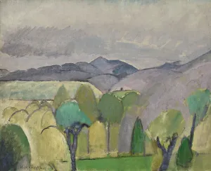Matisse Prints: Grand paysage aux arbres, 1918. Creator: Matisse, Henri (1869-1954)