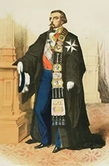 Grand Prior of the Order of Saint John of Jerusalem or of Malta, Madrid, Spain, 1865. Creator: Unknown