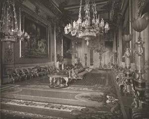 Chandeliers Gallery: The Grand Reception Room, Windsor Castle, Berkshire, 1894. Creator: Unknown