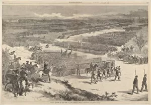 On Horseback Gallery: Grand Review of the Army of the Potomac - Drawn by Mr. Thomas Nast (from Harpe