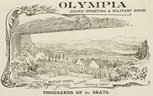 Indian Army Prints: Grand Sporting and Military Show at Olympia in London, 1896. Creator: Unknown