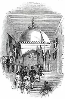 Calcutta Collection: The Grand Staircase, 1844. Creator: Unknown